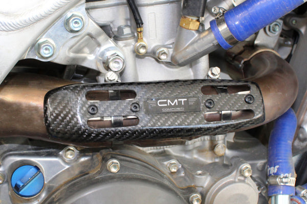 CMT Compositi Carbon Exhaust Heat Guard | Yamaha YZF 450 | 000473