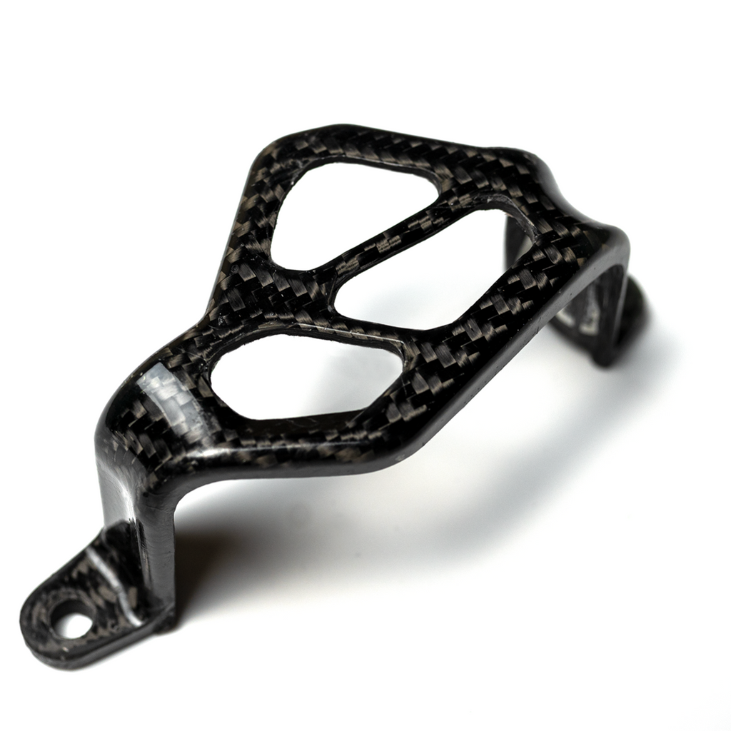 CMT Compositi Carbon Rear Brake Caliper Guard | Yamaha / Fantic | 000474