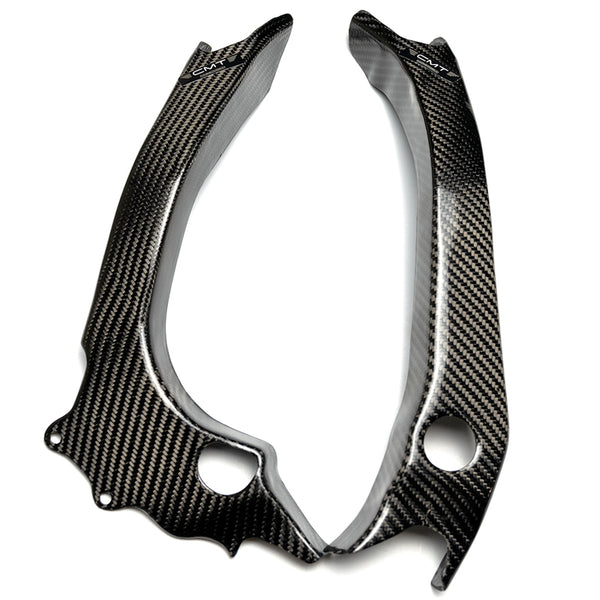 CMT Compositi Carbon Frame Guards | Yamaha / Fantic | 000478