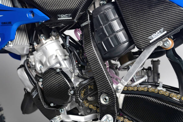 CMT Compositi Carbon Frame Guards | Yamaha / Fantic | 000478