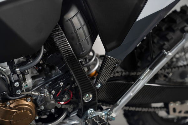 CMT Compositi Carbon Frame Guards | Yamaha / Fantic | 000478