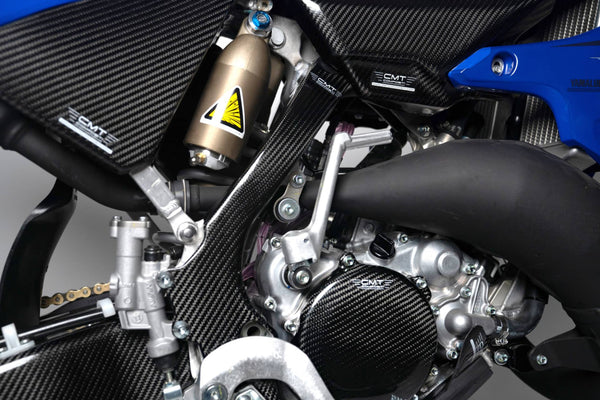 CMT Compositi Carbon Frame Guards | Yamaha / Fantic | 000478