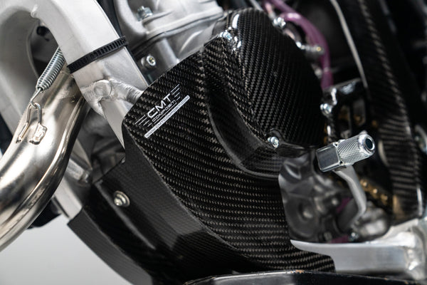 CMT Compositi Carbon Skid Plate | Yamaha / Fantic | 000480