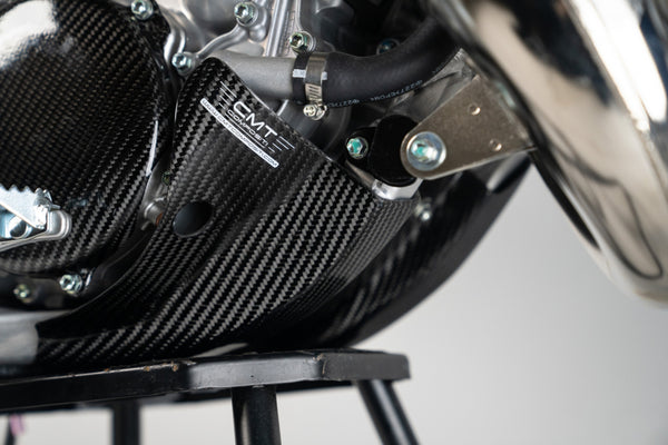 CMT Compositi Carbon Skid Plate | Yamaha / Fantic | 000480