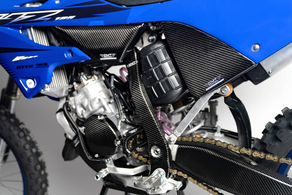 CMT Compositi Carbon Lower Fuel Tank Cover | Yamaha YZ 250 / Yamaha YZ 125 | 000484