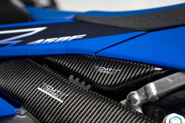 CMT Compositi Carbon Fuel Tank Cover | Yamaha / Fantic | 000486
