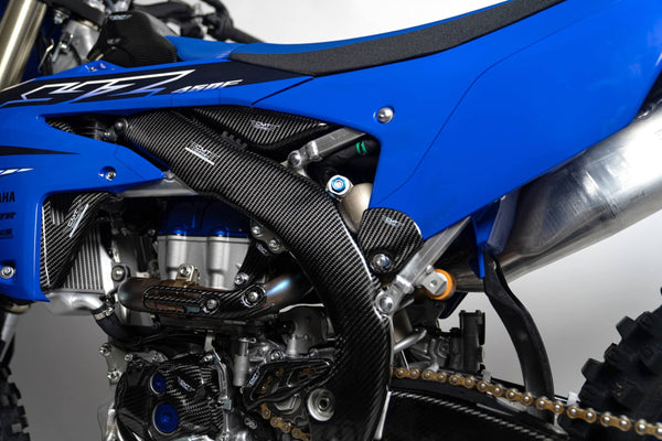 CMT Compositi Carbon Fuel Tank Cover | Yamaha / Fantic | 000486