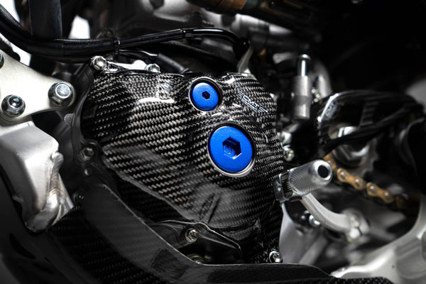 CMT Compositi Carbon Ignition Cover Guard | Yamaha / Fantic | 000488