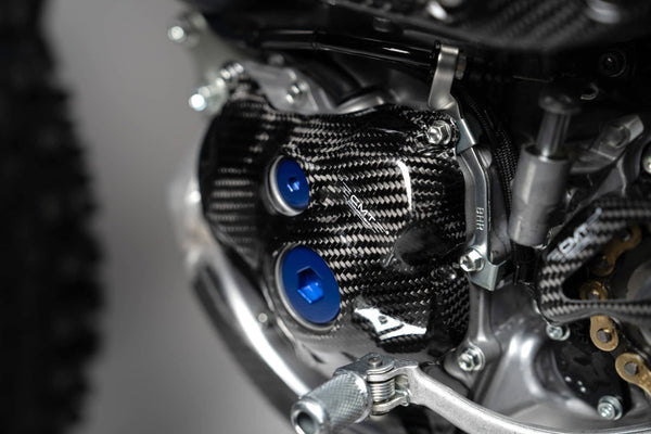 CMT Compositi Carbon Ignition Cover Guard | Yamaha / Fantic | 000488