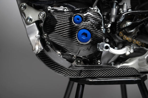 CMT Compositi Carbon Ignition Cover Guard | Yamaha / Fantic | 000488
