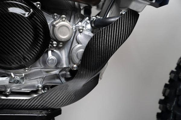CMT Compositi Carbon Skid Plate | Yamaha / Fantic | 000491