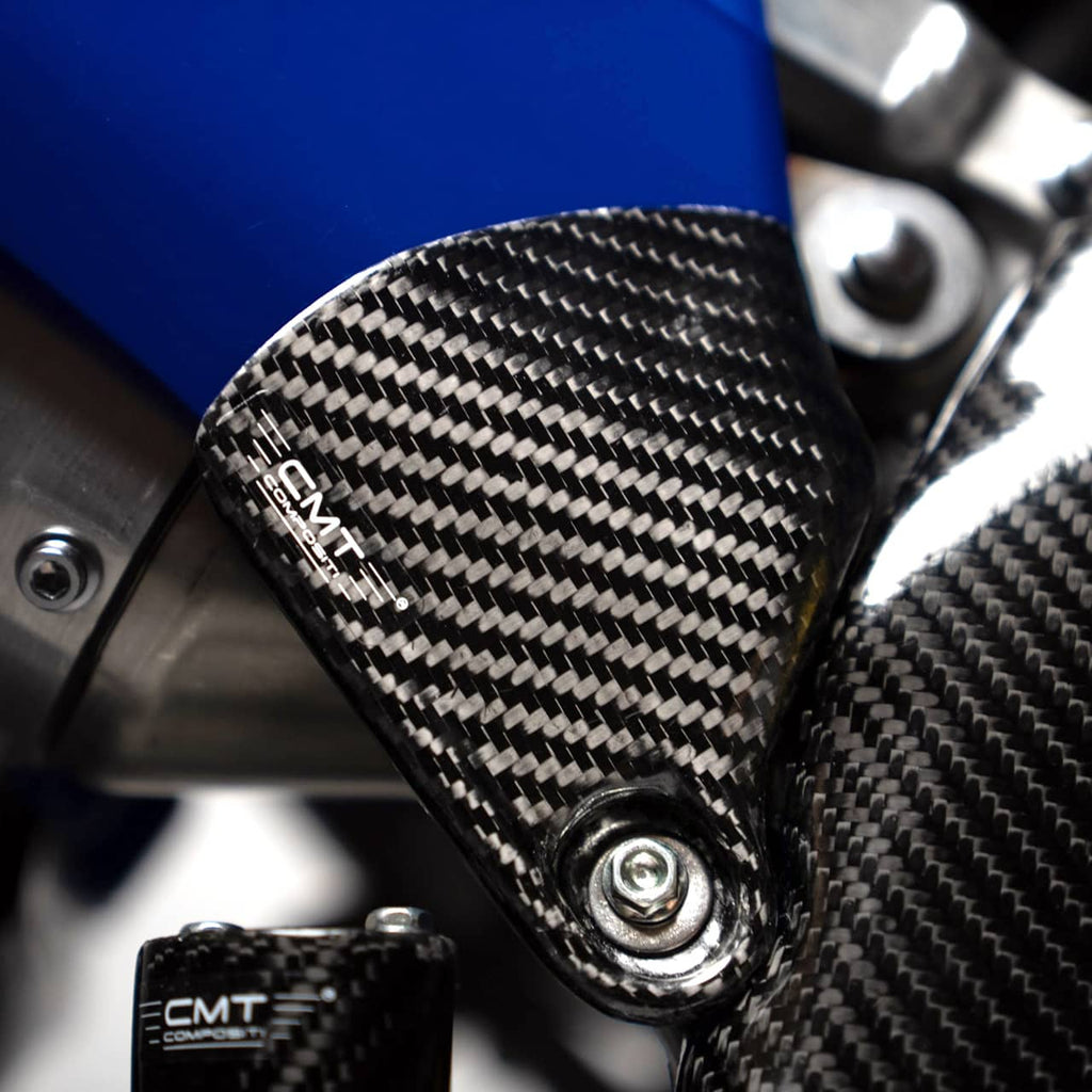 CMT Compositi Carbon Rear Side Panel Guards | Yamaha YZF 450 / Multi-Model | 000492