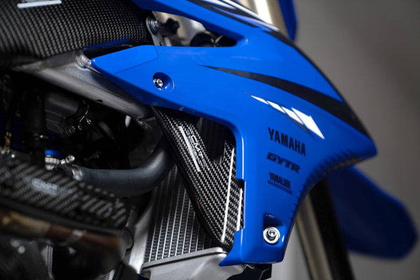 CMT Compositi Carbon Radiator Brace Kit | Yamaha / Fantic | 000493