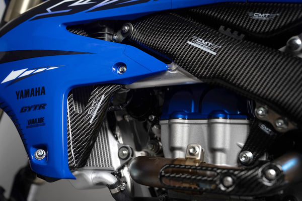 CMT Compositi Carbon Radiator Brace Kit | Yamaha / Fantic | 000493