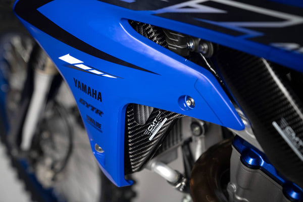 CMT Compositi Carbon Radiator Brace Kit | Yamaha / Fantic | 000493