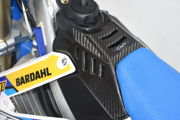 CMT Compositi Carbon Fuel Tank Cover | TM Racing MX 125 / Multi-Model | 000502