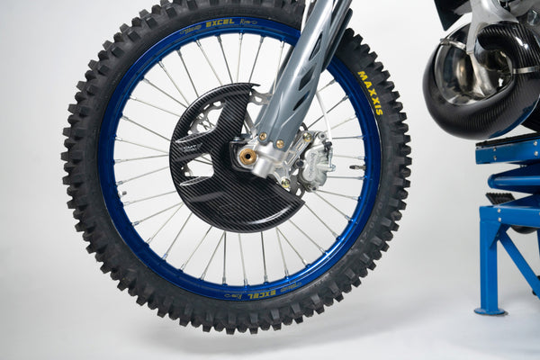 CMT Compositi Carbon Front Brake Disc Guard 270mm | TM Racing MX 125 / Multi-Model | 000506