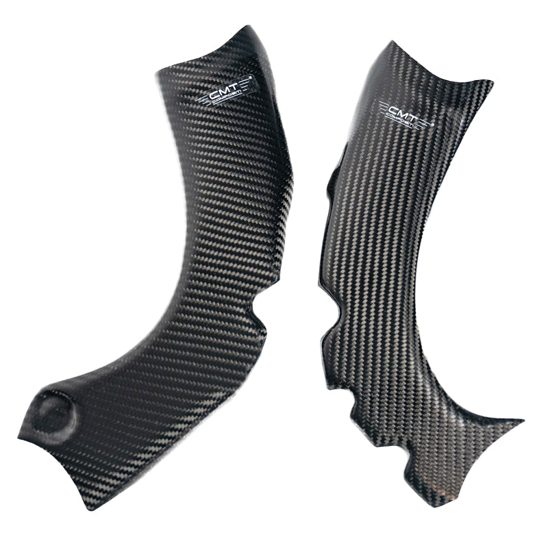 CMT Compositi Carbon Frame Guards | TM Racing MX 125 2T / Multi-Model | 000511
