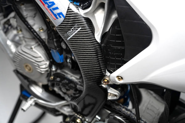 CMT Compositi Carbon Frame Guards | TM Racing MX 125 2T / Multi-Model | 000511