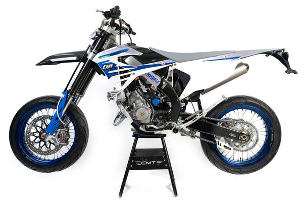 CMT Compositi Carbon Frame Guards | TM Racing MX 125 2T / Multi-Model | 000511