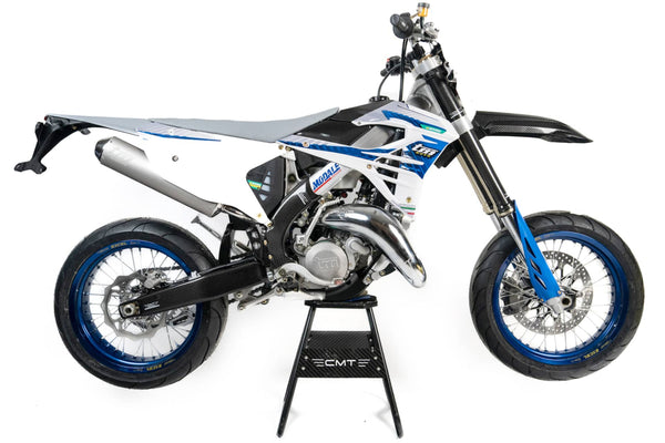 CMT Compositi Carbon Frame Guards | TM Racing MX 125 2T / Multi-Model | 000511