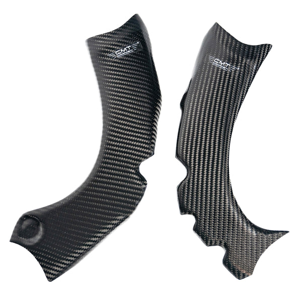 CMT Compositi Carbon Frame Guards | TM Racing MX 125 2T / Multi-Model | 000511