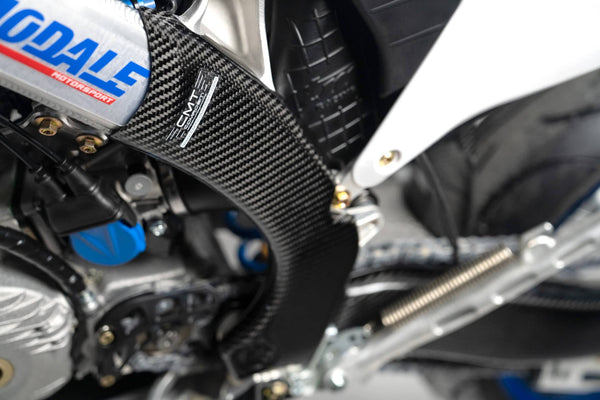 CMT Compositi Carbon Frame Guards | TM Racing MX 125 2T / Multi-Model | 000511