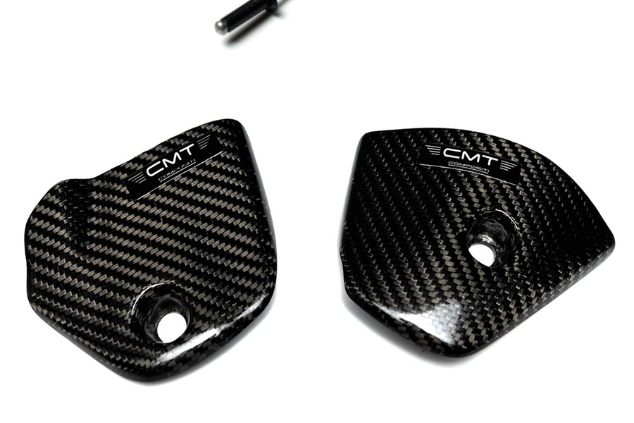 CMT Compositi Carbon Rear Side Panel Guards | Kawasaki KXF 250 / Kawasaki KXF 450 | 000701