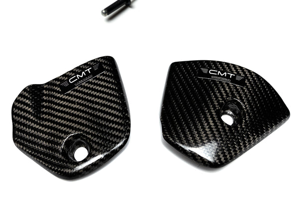CMT Compositi Carbon Rear Side Panel Guards | Kawasaki KXF 250 / Kawasaki KXF 450 | 000701