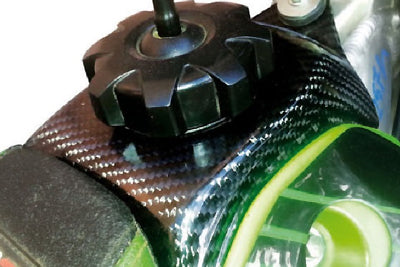 CMT Compositi Carbon Fuel Tank Cover | Kawasaki KXF 450 | 000712