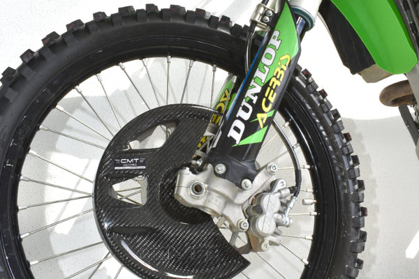 CMT Compositi Carbon Front Brake Disc Guard 270mm | Kawasaki KXF 250 / Kawasaki KXF 450 | 000721