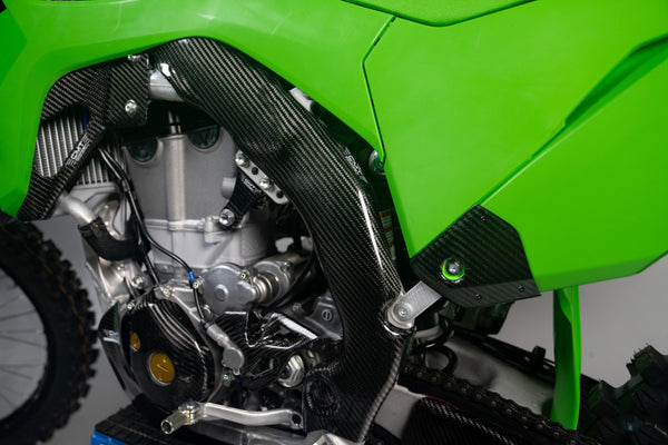 CMT Compositi Carbon Ignition Cover Guard | Kawasaki KXF 450 / Kawasaki KX 450 X | 000741