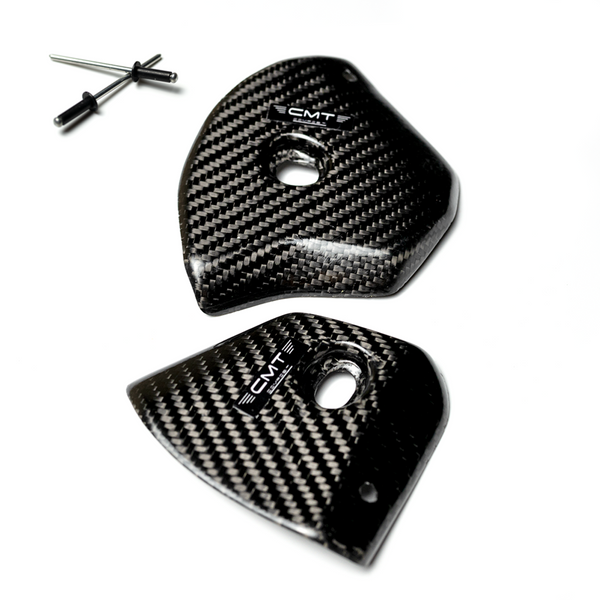 CMT Compositi Carbon Rear Side Panel Guards | Kawasaki KXF 250 / Multi-Model | 000744