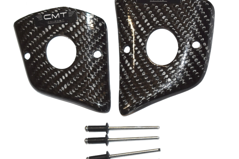 CMT Compositi Carbon Front Side Panel Guards | Kawasaki KXF 250 / Multi-Model | 000745