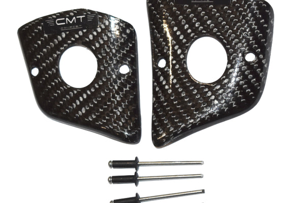 CMT Compositi Carbon Front Side Panel Guards | Kawasaki KXF 250 / Multi-Model | 000745