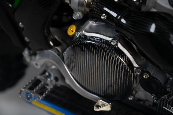 CMT Compositi Carbon Clutch Cover Guard | Kawasaki KXF 450 / Kawasaki KX 450 X | 000746