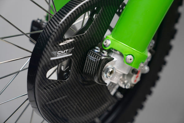 CMT Compositi Carbon Front Brake Disc Guard 270mm | Kawasaki KXF 250 / Multi-Model | 000749