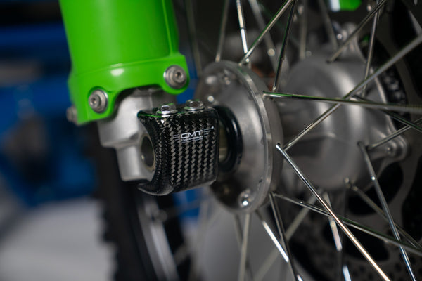 CMT Compositi Carbon Fork Foot Guard | Kawasaki KXF 250 / Multi-Model | 000751