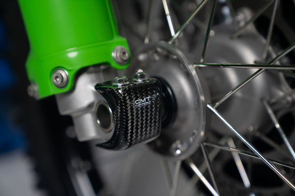 CMT Compositi Carbon Fork Foot Guard | Kawasaki KXF 250 / Multi-Model | 000751