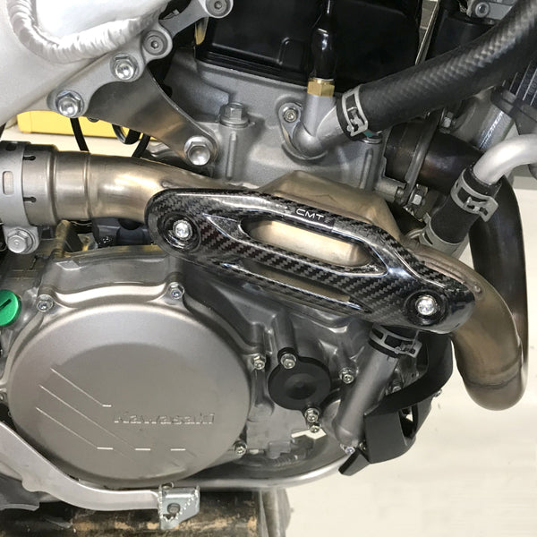CMT Compositi Carbon Exhaust Heat Guard | Kawasaki KXF 450 | 000753