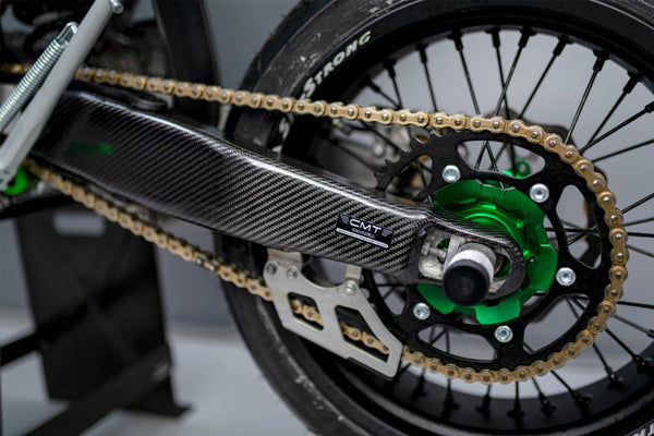 CMT Compositi Carbon Swingarm Guards | Kawasaki KXF 250 / Multi-Model | 000758