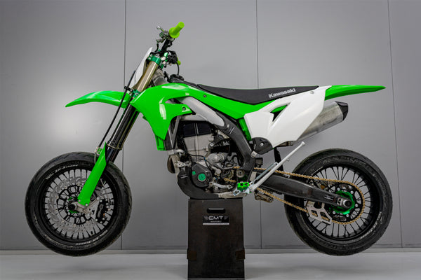 CMT Compositi Carbon Frame Guards | Kawasaki KXF 250 / Multi-Model | 000759