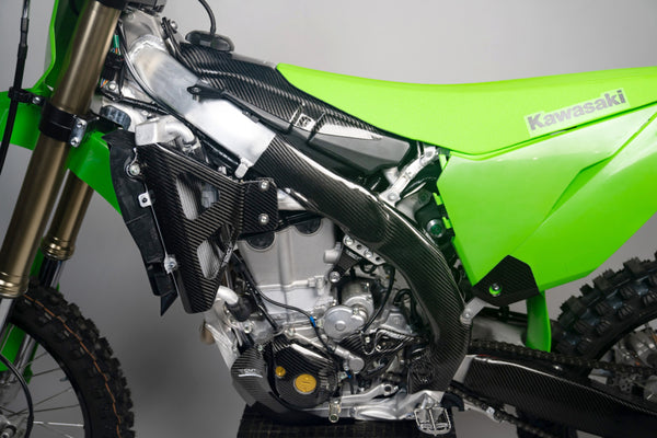 CMT Compositi Carbon Front Sprocket Guard | Kawasaki KXF 250 / Multi-Model | 000760