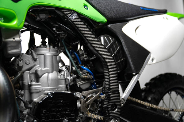 CMT Compositi Carbon Frame Guards | Kawasaki KX 250 | 000782