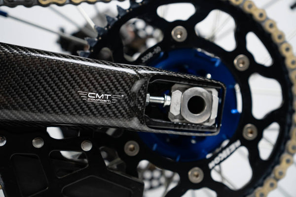 CMT Compositi Carbon Swingarm Guards | Kawasaki KX 250 | 000783