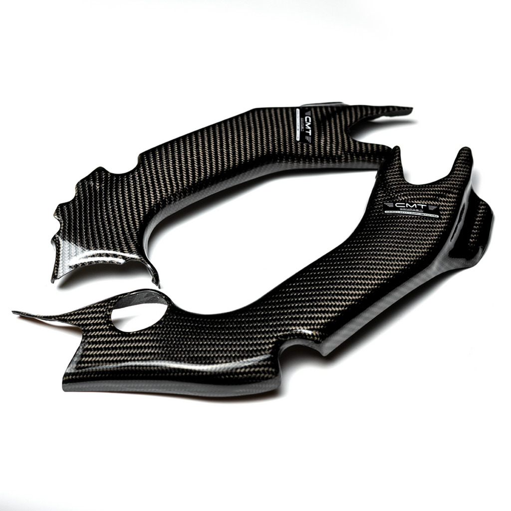 CMT Compositi Carbon Frame Guards | Kawasaki KXF 450 / Multi-Model | 000785