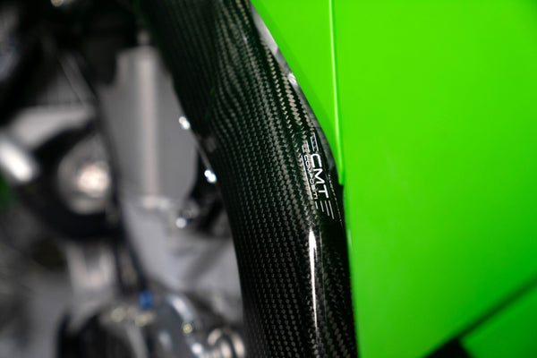 CMT Compositi Carbon Frame Guards | Kawasaki KXF 450 / Multi-Model | 000785