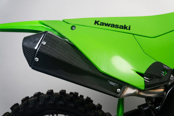 CMT Compositi Carbon Exhaust Heat Guard | Kawasaki KXF 450 | 000788