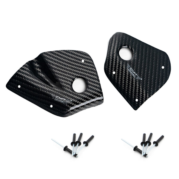 CMT Compositi Carbon Rear Side Panel Guards | Kawasaki KXF 450 / Multi-Model | 000792