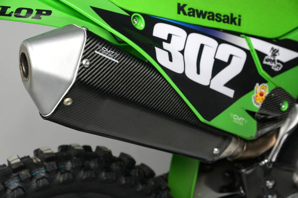 CMT Compositi Carbon Exhaust Heat Guard | Kawasaki KXF 250 / Kawasaki KX 250 X | 000793